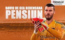 Infografis David De Gea Berencana Pensiun jika Tak Dapat Tawaran dari Klub Besar