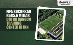Infografis FIFA Kucurkan Rp85,6 Miliar untuk Bangun Training Center di IKN 