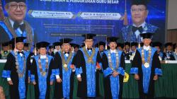 Unpas Bandung Kukuhkan 2 Guru Besar Bidang Ilmu Sistem Politik Internasional dan Administrasi Publik<