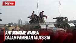  Pameran Alutsista Menarik Perhatian Pengunjung di Monas