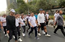 Ganjar Pranowo Lari Bareng Artis, Anwar BAB Senang Lihat Sosok Pemimpin yang Mengayomi Anak Muda