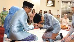 Rintik Hujan Iringi Ijab Kabul Pernikahan Atheera dan Panji, Sandiaga Uno Minta Putrinya Dicintai Sepenuh Hati