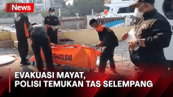 Evakuasi Mayat Pria di Kepulauan Seribu, Polisi Temukan Tas Selempang
