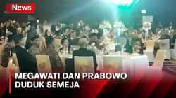 Momen Megawati dan Prabowo Duduk Semeja di Perayaan Hari Nasional Arab Saudi