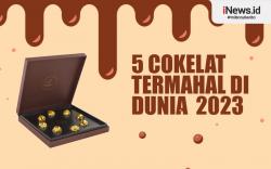 Infografis 5 Cokelat Termahal di Dunia 2023