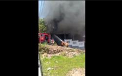 Gudang Styrofoam di Parepare Hangus Terbakar, Warga Lari Ketakutan