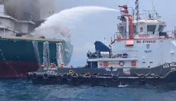 MV Samudera Sakti III Terbakar di Perairan Lampung, 1 Penumpang Luka Bakar