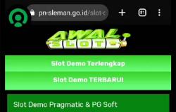  Website PN Sleman Diretas Tampilkan Situs Judi Online<