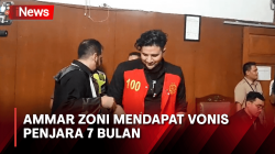 Hakim Vonis 7 Bulan Penjara, Ammar Zoni Bebas Bulan Depan