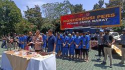 8 Pelaku Curanmor Kelompok Lampung Gasak Belasan Motor di Tasikmalaya, Cimahi, dan Sumedang<