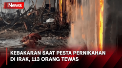 Pasca Kebakaran di Pesta Pernikahan di Irak, 113 Orang Tewas