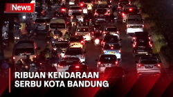 Libur Maulid Nabi, Ribuan Kendaraan Masuki Kota Bandung<
