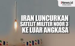 Infografis Iran Luncurkan Satelit Militer Noor 3 ke Luar Angkasa