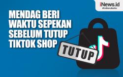 Infografis Mendag Beri Waktu Sepekan Sebelum Tutup TikTok Shop