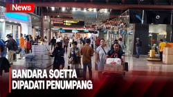 Bandara Soetta Dipadati Penumpang, Libur Maulid 