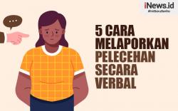 Infografis 5 Cara Melaporkan Pelecehan Secara Verbal
