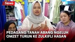 Omzet Down hingga 90 Persen, Pedagang Pasar Tanah Abang Mengeluh