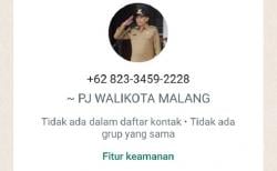 Waduh, Foto dan Identitas Pj Wali Kota Malang Wahyu Hidayat Dicatut OTK untuk Menipu