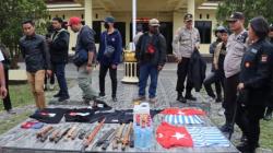 Razia di Wamena, Polisi Amankan Sajam, Miras hingga Baju Motif Bintang Kejora
