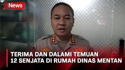 Polda Metro Jaya Terima dan Dalami Temuan 12 Senjata di Rumah Dinas Menteri Pertanian