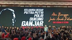 Keluarga Putra Putri Polri Deklarasi Dukung Ganjar Pranowo