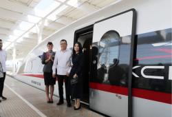 Liliana Tanoesoedibjo Puji Kereta Cepat Whoosh: Seperti di Luar Negeri   