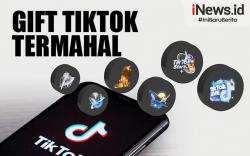 Infografis Gift TikTok Termahal