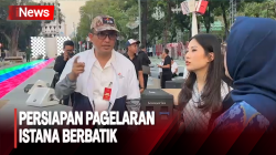  Wamenparekraf Angela Tanoesoedibjo Pantau Persiapan Istana Berbatik