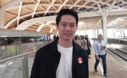 Jajal Whoosh, Kevin Sanjaya: Bantu Percepat Transportasi Jakarta-Bandung  <