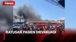 Kebakaran Gudang Logistik RSUD dr Slamet Garut, Ratusan Pasien Dievakuasi<