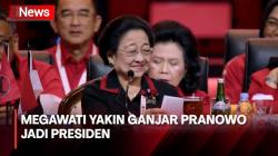 Di Depan Kader, Megawati Ungkap Keyakinan Ganjar Pranowo akan Jadi Presiden ke-8<
