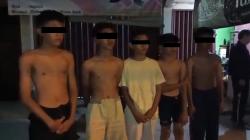 Gerombolan Remaja Bobol Laci Gerobak Bakso Warga di Lampung, 5 Ditangkap 3 Kabur <