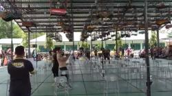 Kontes Seru, Ratusan Pencinta Burung Kicau Perebutkan Piala Dandim 1014 Pangkalan Bun