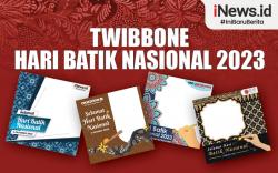 Infografis Twibbone Hari Batik Nasional 2023