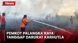 Terus Meluas, Pemkot Palangka Raya Naikkan Status Siaga Jadi Tanggap Darurat Karhutla<
