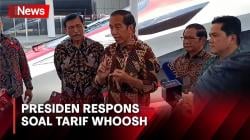 Disinggung soal Tarif Whoosh, Ini Respons Presiden Jokowi
