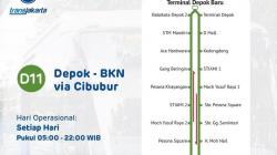 Mudahkan Akses ke LRT, Rute D11 Transjakarta Depok-BKN via Cibubur Beroperasi Hari Ini