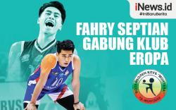 Infografis Fahry Septian Gabung Klub Eropa