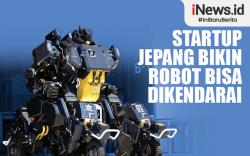 Infografis Startup Jepang Bikin Robot Bisa Dikendarai