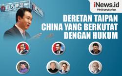 Infografis Deretan Taipan China yang Berkutat dengan Hukum