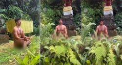 Viral Turis di Bali Meditasi Tanpa Busana, Netizen: Telanjang Jajar Genjang