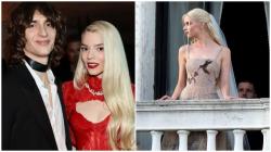 Anya Taylor-Joy Menikah di Italia, Elegan Pakai Gaun Krem Motif Burung Cantik