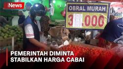 Harga Cabai Rawit Merah Tembus Rp38.000, Masyarakat Minta Pemerintah Turun Tangan