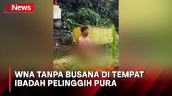 WNA Kembali Berulah, Diduga Telanjang saat Meditasi di Tempat Ibadah Bali