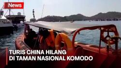 Turis Asal China Hilang di TN Komodo, Pencarian Dilakukan di Darat dan Laut