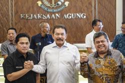 Erick Thohir Lapor Hasil Audit Dana Pensiun BUMN ke Kejagung, Negara Rugi Rp300 M