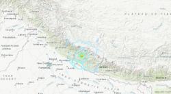 2 Gempa Kuat Guncang Nepal Dirasakan sampai India, Warga Panik Berhamburan