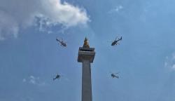 91 Pesawat dan Helikopter Akan Atraksi di Langit Jakarta saat HUT ke-78 TNI