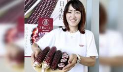 Viral, Jagung Ini Berwarna Merah dan Manis Hasil Perusahaan Bibit Jepang