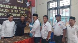DPD Partai Perindo OKU Serahkan Berkas DCT ke KPU, Tambah 1 Nama Caleg